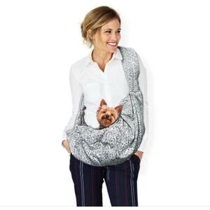 NWT Kensie Luxury Pet Sling Bag Up To 30lbs Little Hearts Dog Cat Bag Carrier